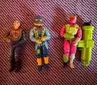 G.I. Joe Eco Warrior figure lot (Toxic Zombie, cesspool, Ozone) ARAH Vintage!