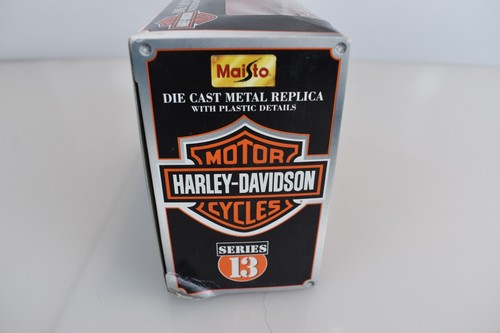 Harley Davidson Maisto 2002 FXSTD Deuce pressofuso scala 1:18 in scatola - Foto 5 di 7