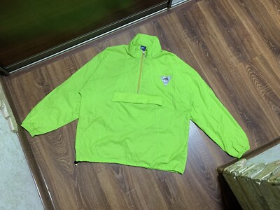 Vintage Nike Sports Gear Neon Green Anorak Jacket Size L | eBay