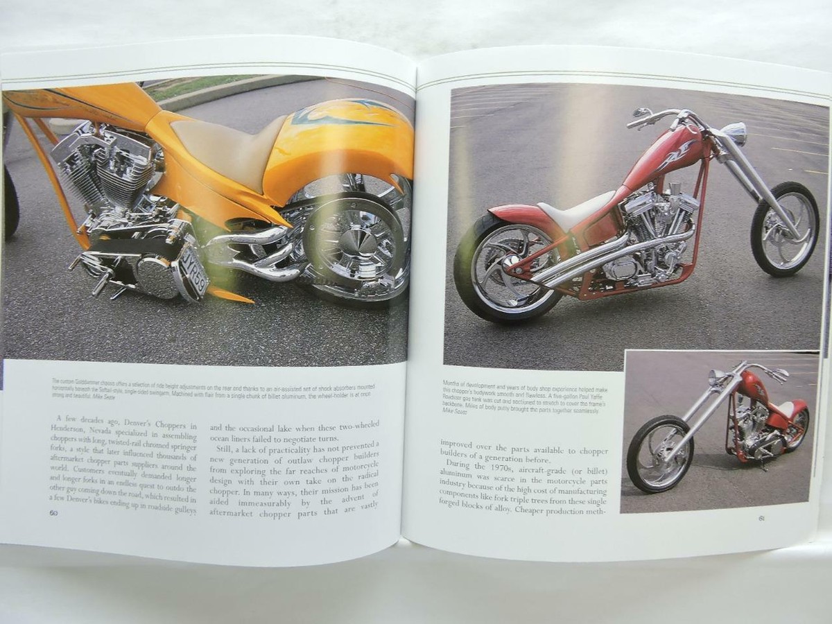 New Outlaw Choppers Enthusiast Color Series Book By Mike