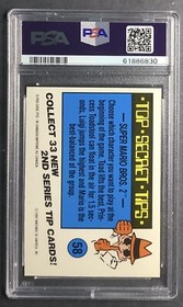 1989 OPC nintendo #58 super mario bros 2 rc;  *SERIES II* NES  PSA 6  (POP 1)