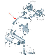 Tube d'échappement Volkswagen CRAFTER