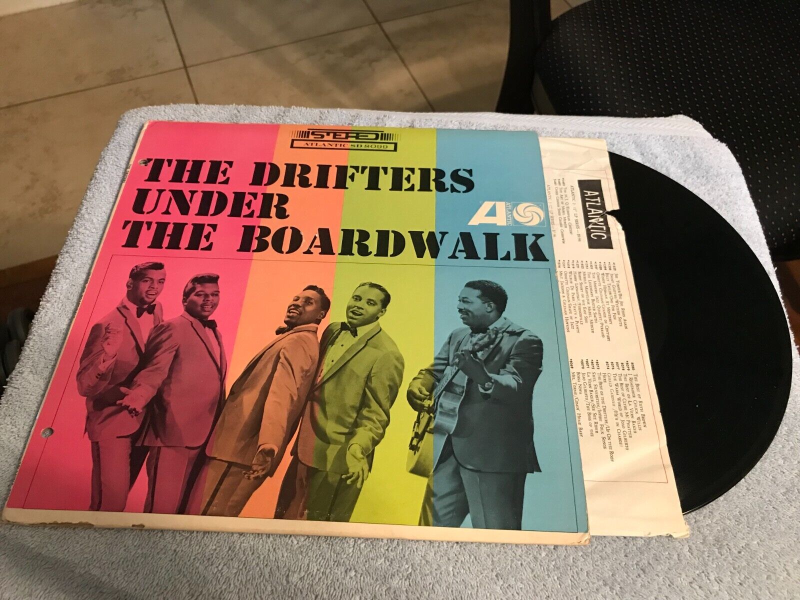 The Drifters Under The Boardwalk LP