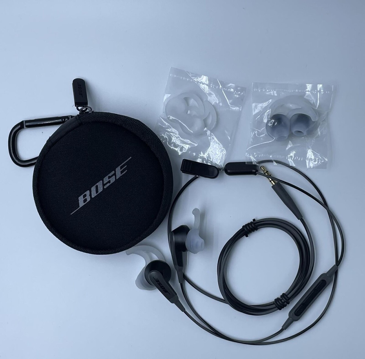 98%NEW Bose SoundSport Wired 3.5mm Jack Earbuds In-ear 98%NEW Bose SoundSport Wired 3.5mm Jack Earbuds In-ear