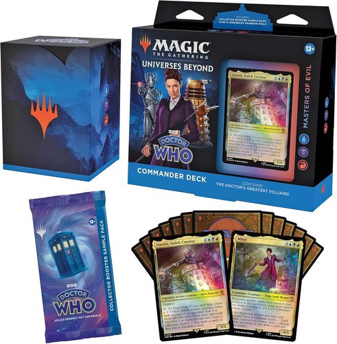 Doctor Who Commander Deck Bundle - All 4 Decks Included! - Picture 2 of 11