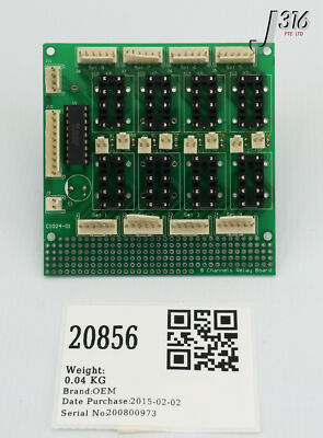 20856 OEM PCB, 8 CHANNELS RELAY BOARD C1024-01 | eBay