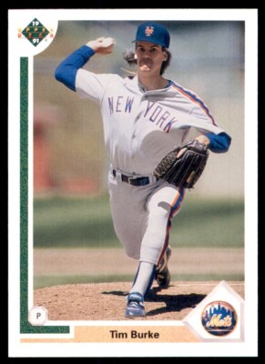 1991 Upper Deck Final Edition #70F Tim Burke