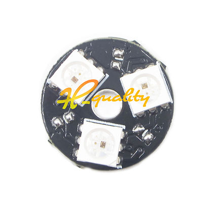 12 W Ws2812 7-Bit 5050 Rgb Lamp Panel Round Led Board At ₹ 72/piece In - Foto 9