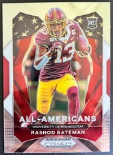🏈 2021 Prizm Draft Picks Rashod Bateman RC #196 Univ of Minnesota