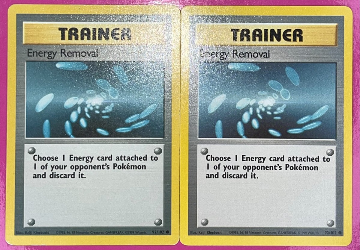 trainer energy removal pokemon card value Japanese Base Set Japanese Graded  Japan2UK This is of the Common rarity.  Original 1999 Pokemon Trainer