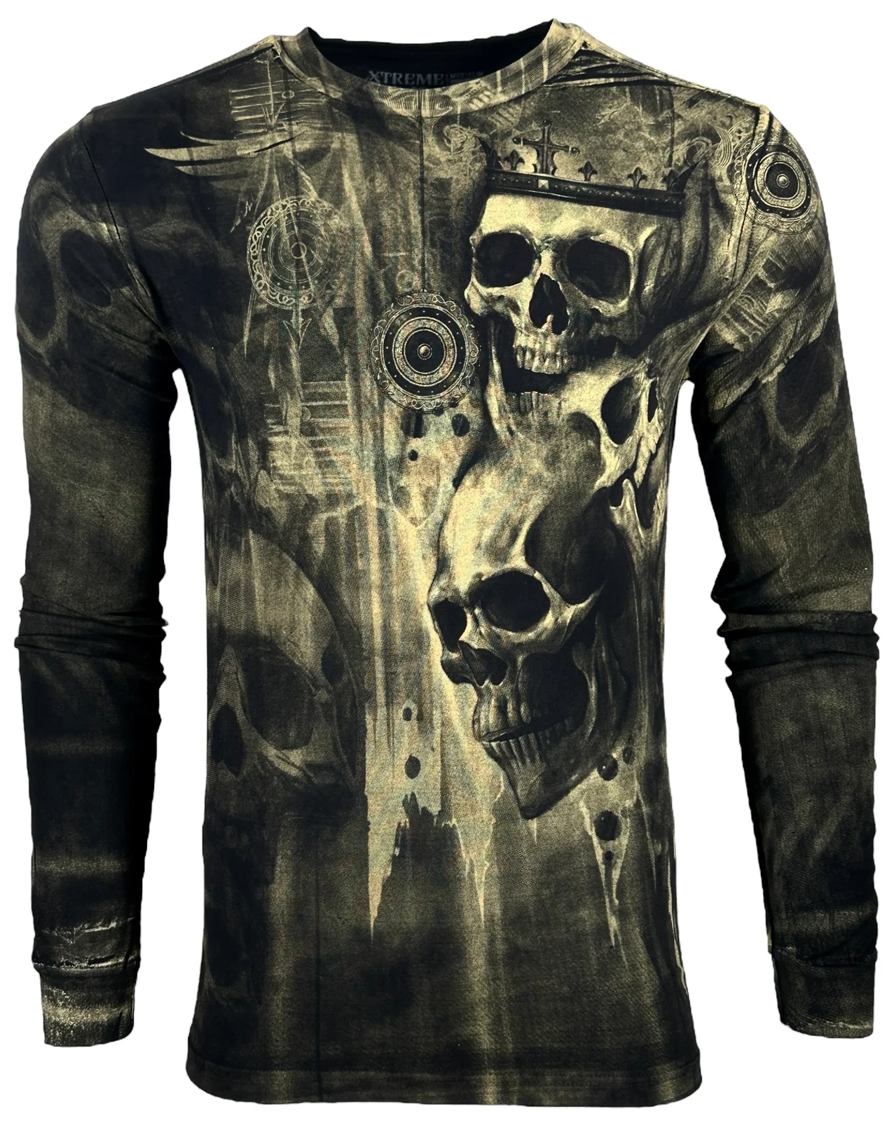 Xtreme Couture By Affliction Men's Long Sleeve T-shirt Death's Grin S-4XL
Opens in a new window or t