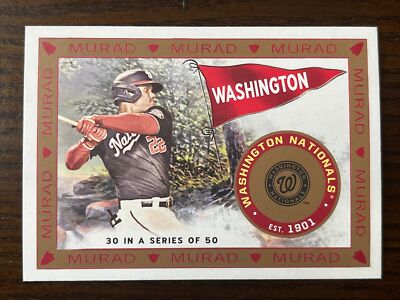2021 Topps Allen & Ginter T51 Murad Reimagined #MR-30 Juan Soto Nationals