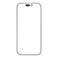 Front Screen Outer Glass with OCA Adhesive Replacement for iPhone 16 Pro Lot