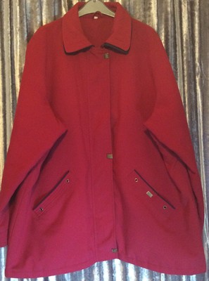 JBC Collection Red Coat Size 22 | eBay