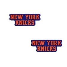 NBA New York Knicks Basketball Team For Crocs Shoe Charms Jibbitz - 2 Pieces