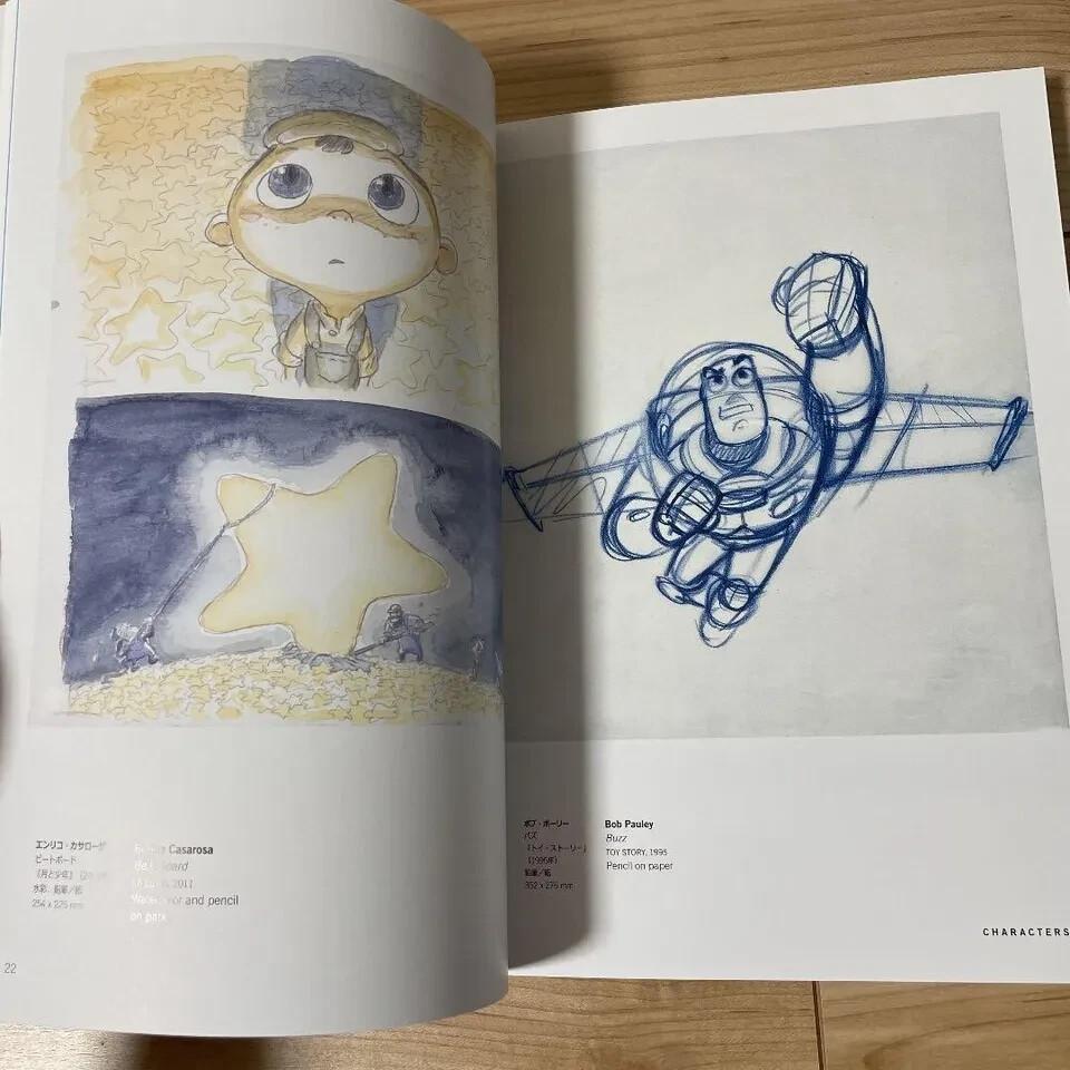 Disney Pixar 30 Years of Animation Art Book Catalog Monsters