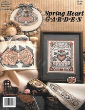 Jeremiah Junction #JL150 Spring Heart Garden -  Cross Stitch