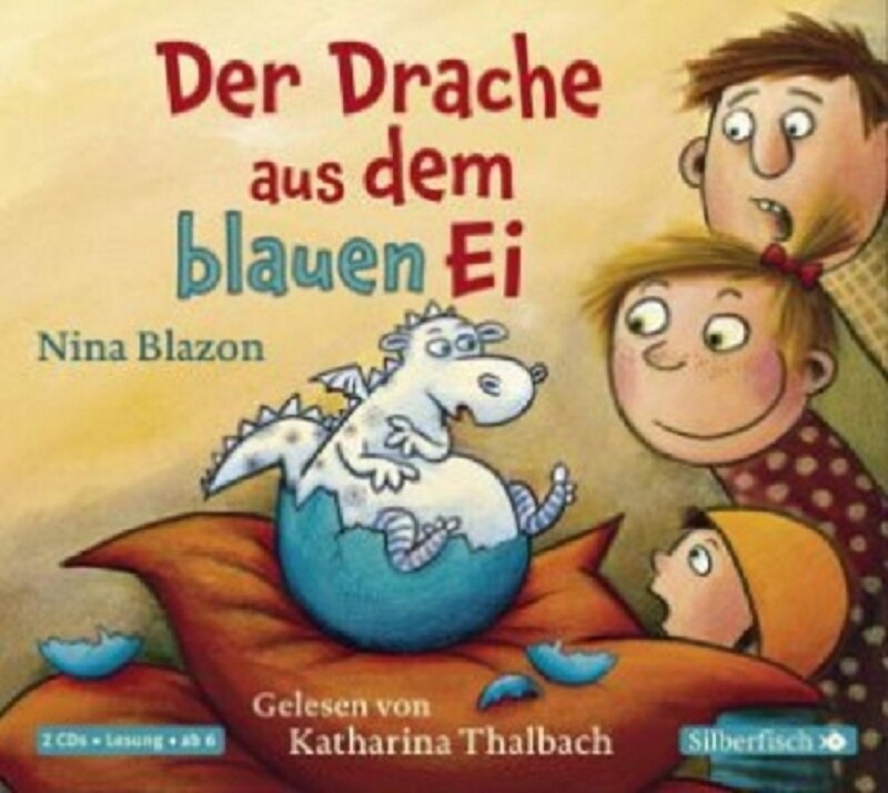 Thumbnail - Katharina Thalbach - Nina Blazon: Der Drache Aus Dem Blauen Ei 2 Cd