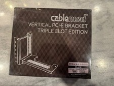 CableMod Vertical PCI-e Bracket PCI-e 4.0 Edition Black, 2 x DisplayPort 