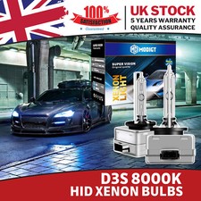 2X D3S 8000K Xenon Headlight For Audi A5 S5 A6 S6 Volvo SAAB Jaguar sline DRL