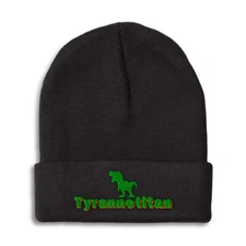 Beanies for Men Tyrannotitan Winter Hats for Women Acrylic Skull Cap 1 Size