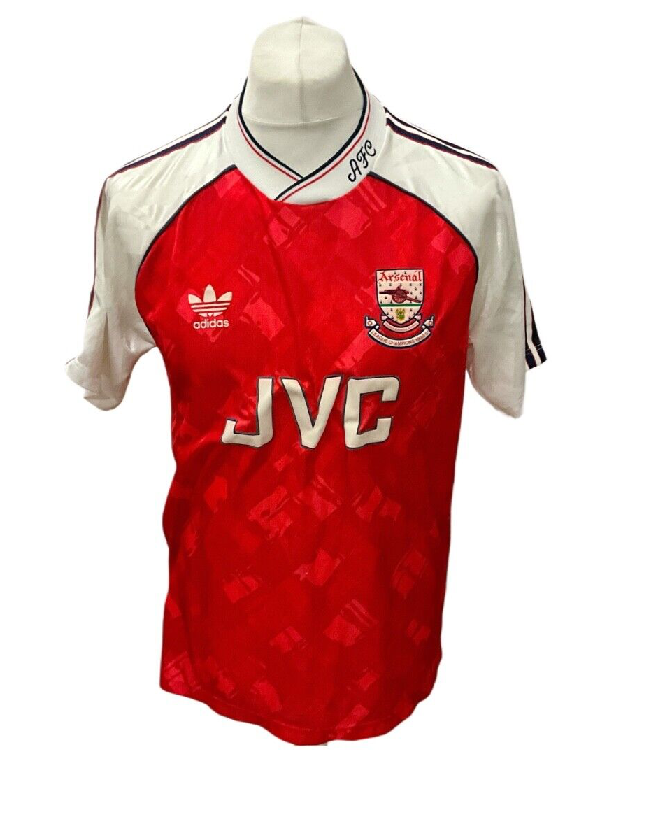 1990 1992 Arsenal 1991 League Champions Football Shirt Adults