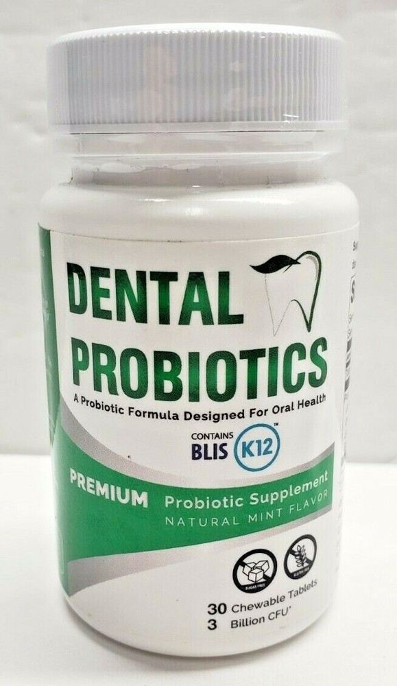 Pro-B Fresh Dental Probiotics 30 Chewable Tablets Premium BLIS K12 Mint Flavor