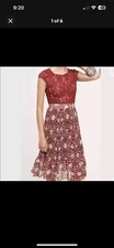 Plenty By Tracy Reese Luella Dress Anthropologie 2 Floral Pleated A-Line Charmed