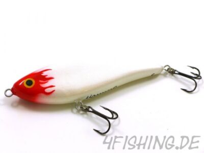 Monarch Dok HECHTKILLER-MAMMA der dicke Jerkbait in RED HEAD