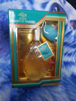 Vtg RARE ATOMIZER Echt Kolnisch Wasser 4711 Original Eau De Cologne 2.1oz 60ml