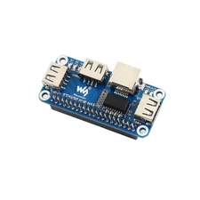 For Raspberry PI 4/Zero W USB to Ethernet RJ45 network port USB HUB splitter