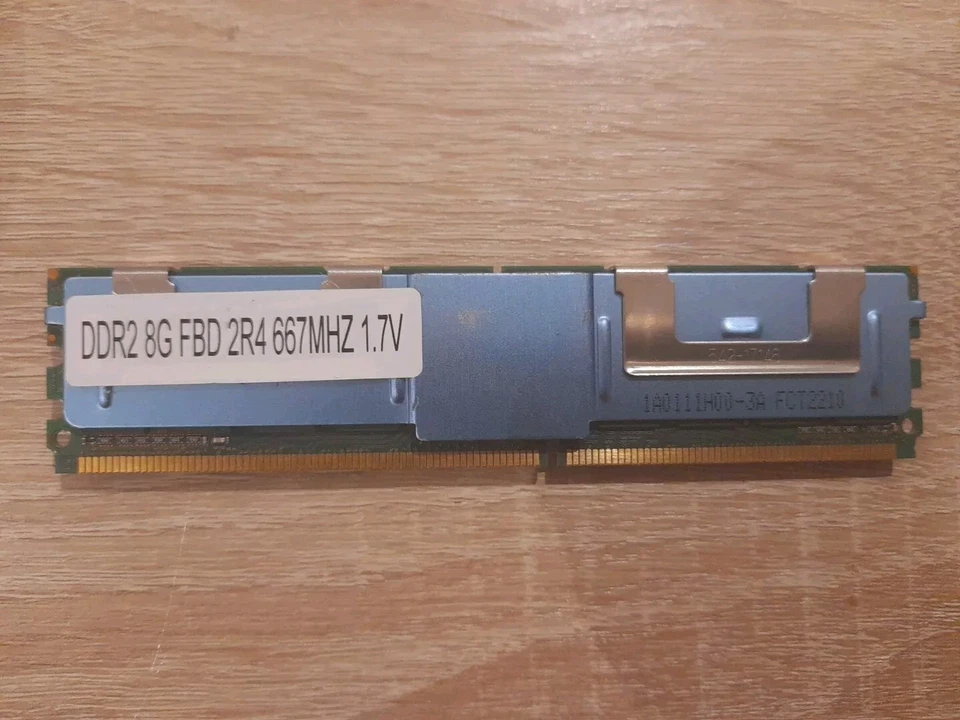 542-17145 8GB DDR2 FDB 2R4 667MHZ 1.7v MEMORY (Pos ECC PC2-5300) - Image 2 of 4
