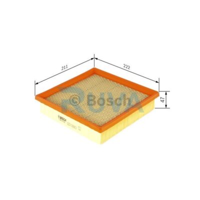Fits Jeep Grand Cherokee Chrysler 300C 3.0 CRD D + Other Models Ruva Air Filter