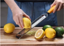 Classic Microplane Lemon Zester  Cheese Ginger Nutmeg Chocolate Grater and Cover