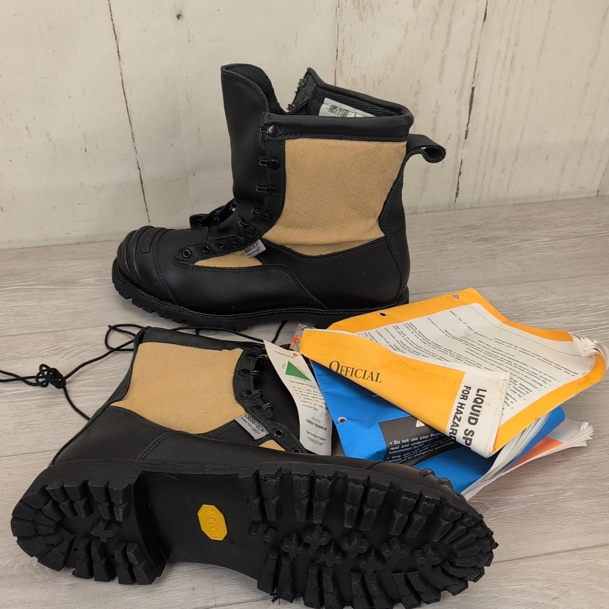 Crosstech Firefighter Safety Boots Mens Size 13 EEE Model  display picture 2