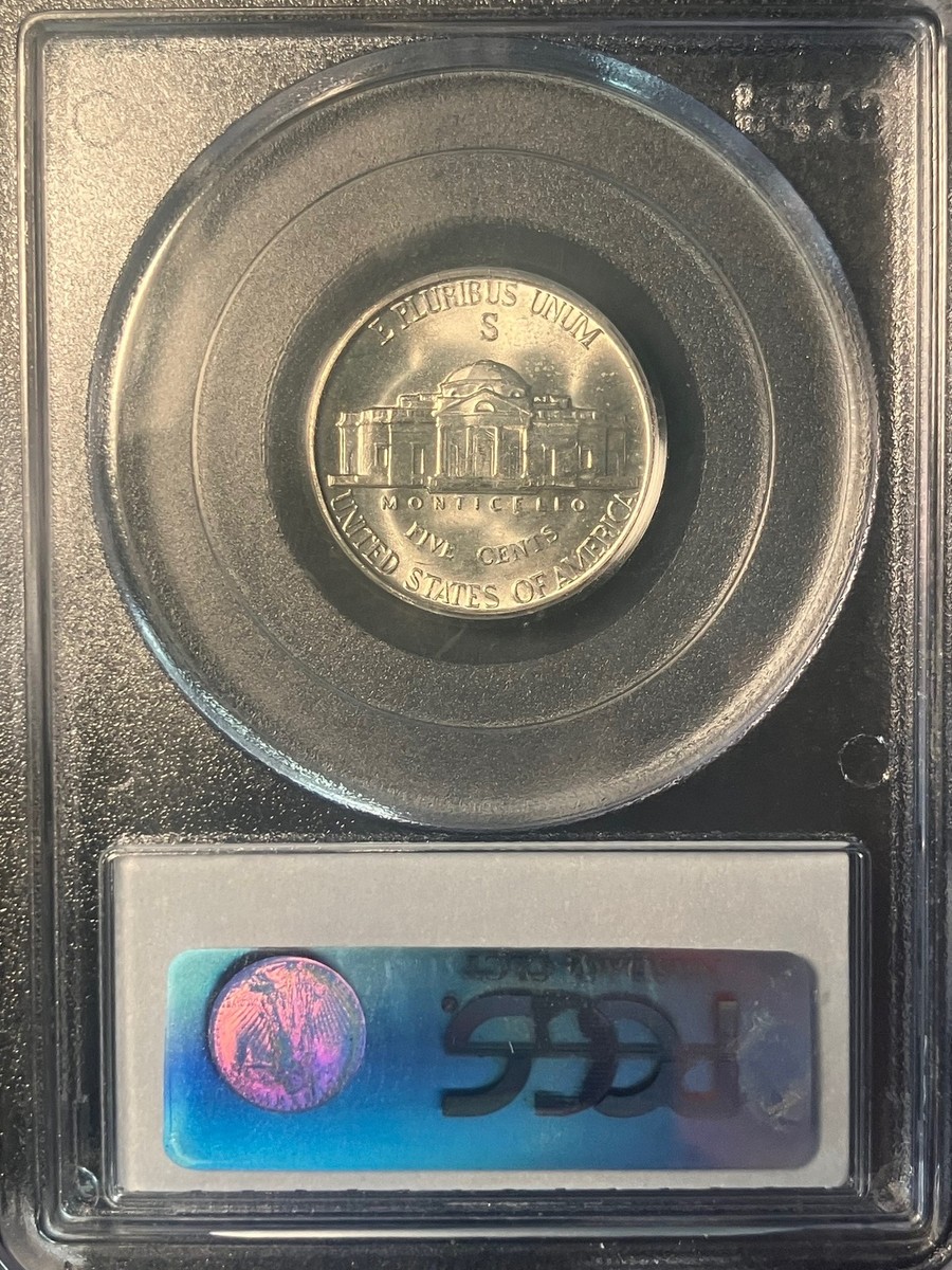 1942 S MS65 Silver War Nickel PCGS 13834409 | eBay