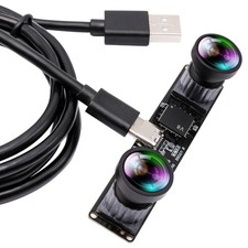60fps USB Camera 4MP Synchronization Webcam Module with 120Degree No Distorti...