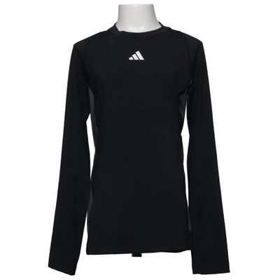 Adidas, Unterziehshirt, Größe: 152, Techfit, Schwarz/Grau #IkT