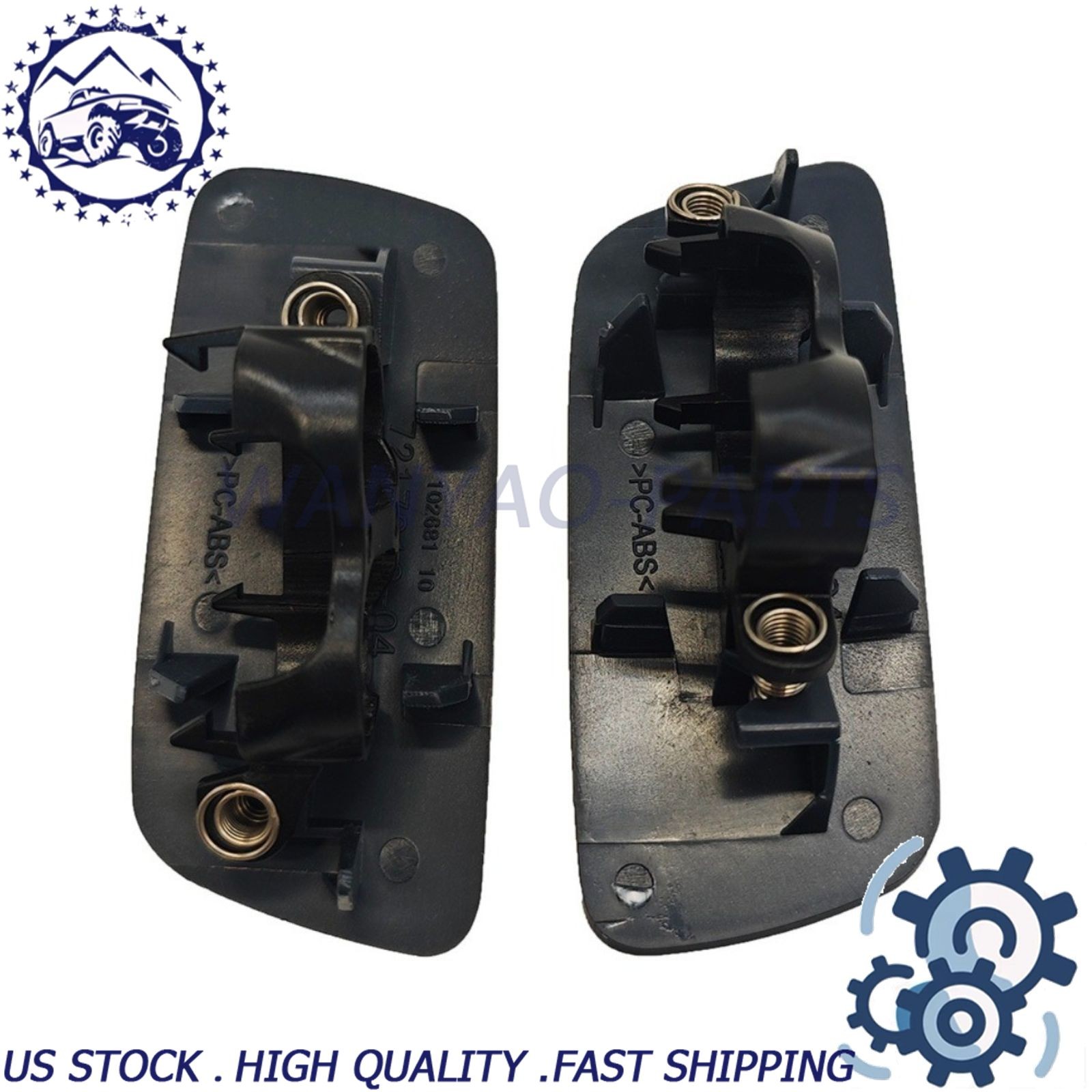 For 10-18 Rolls-Royce Ghost Pair Headlamp Washer Cover Front LH RH 61677244959