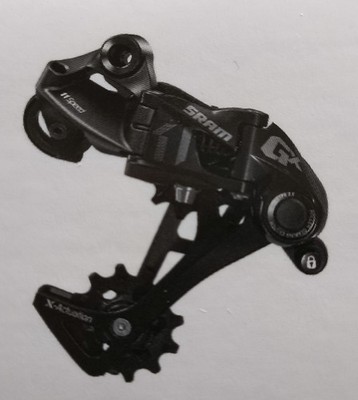 SRAM Schaltwerk GX 1x11, Long Cage, schwarz