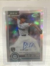2026 Topps Chrome Blas Castano #RA-BCA Retail Rookie Auto RC Mariners