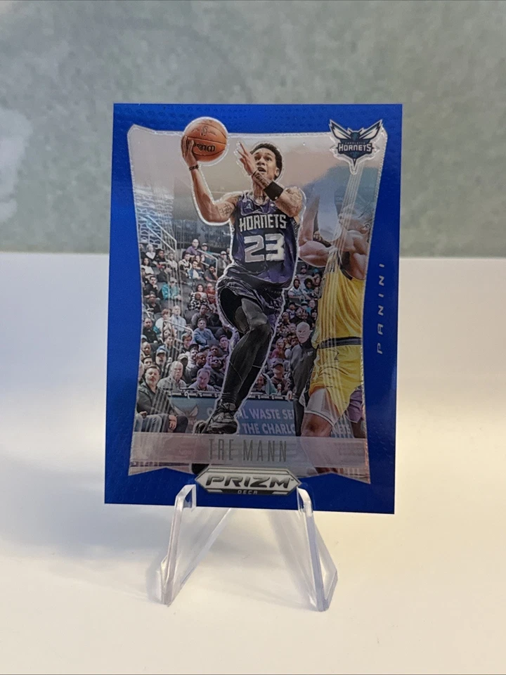 2023-24 Panini Prizm Deca Blue Prizm 24/149 Tre Mann #113 🔥 - Image 2 of 4