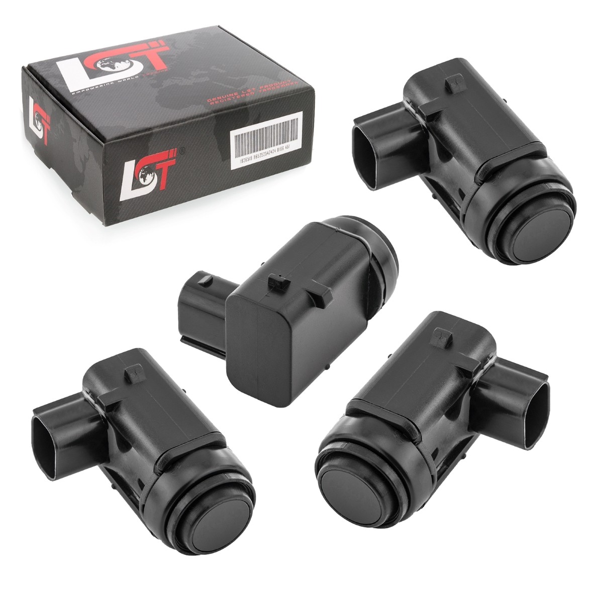 4x PDC Sensor Parking Sensor Ultrasonic Rear for OPEL CORSA C MERIVA A