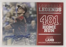 2018 Topps Longball Legends 3/5 Jake Lamb #LL-37 Auto 0a6