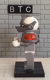 LEGO NEXO KNIGHTS 70323 Lance Richmond - Flat Silver Visor Minifigure! DAMAGED!