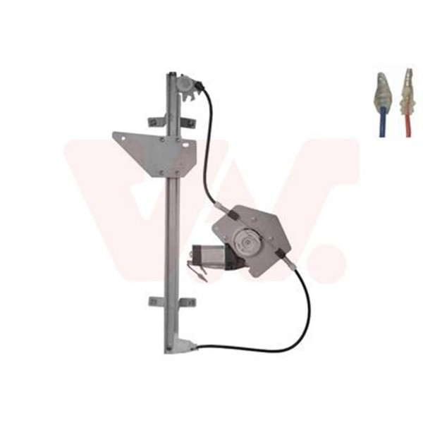 Van Wezel Elektrischer Fensterheber+Motor Vorne Rechts Passend FüR Renault Twing-image
