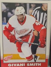2020-21 O-Pee-Chee - Retro-Blank-Back Givani Smith #95 Detroit Red Wings