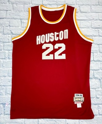 Clyde Drexler Houston 1994-95 Hardwood Classics Jersey Mitchell & Ness Sz 58
