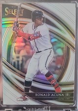 2020 Select Ronald Acuna Jr White Premier Level #'d /50 SSP Card. Invest!!