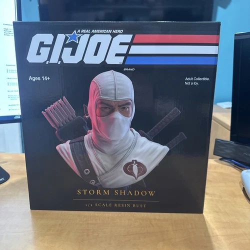 G.I. Busto Joe Legends in 3D Storm Shadow escala 1/2 Diamond Select #0243/1000